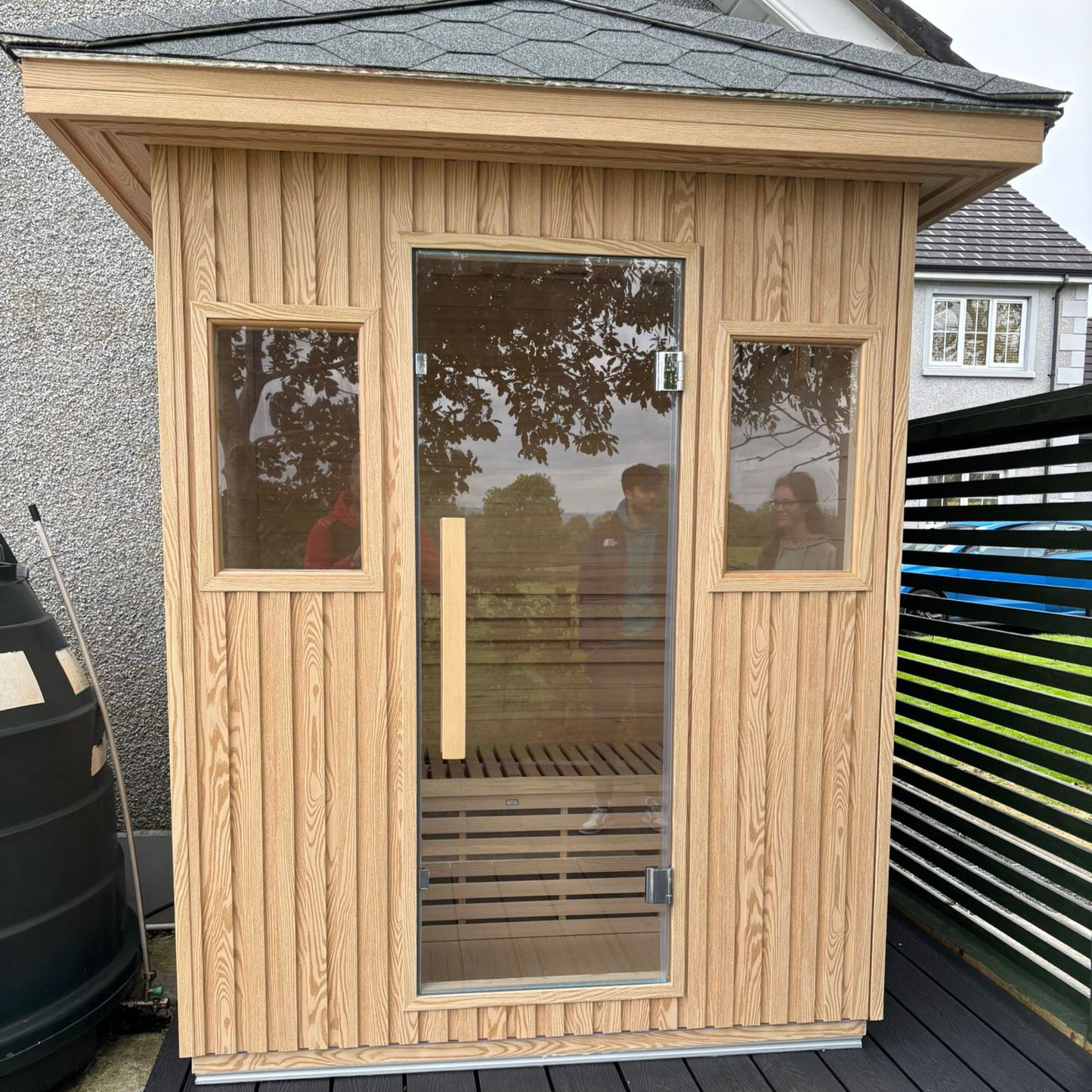 Tidal Surge 2 Outdoor Infrared 3 Person Sauna