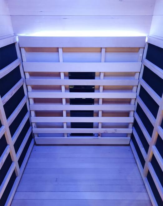 Jaquar Solo One Indoor Infrared Sauna Inside