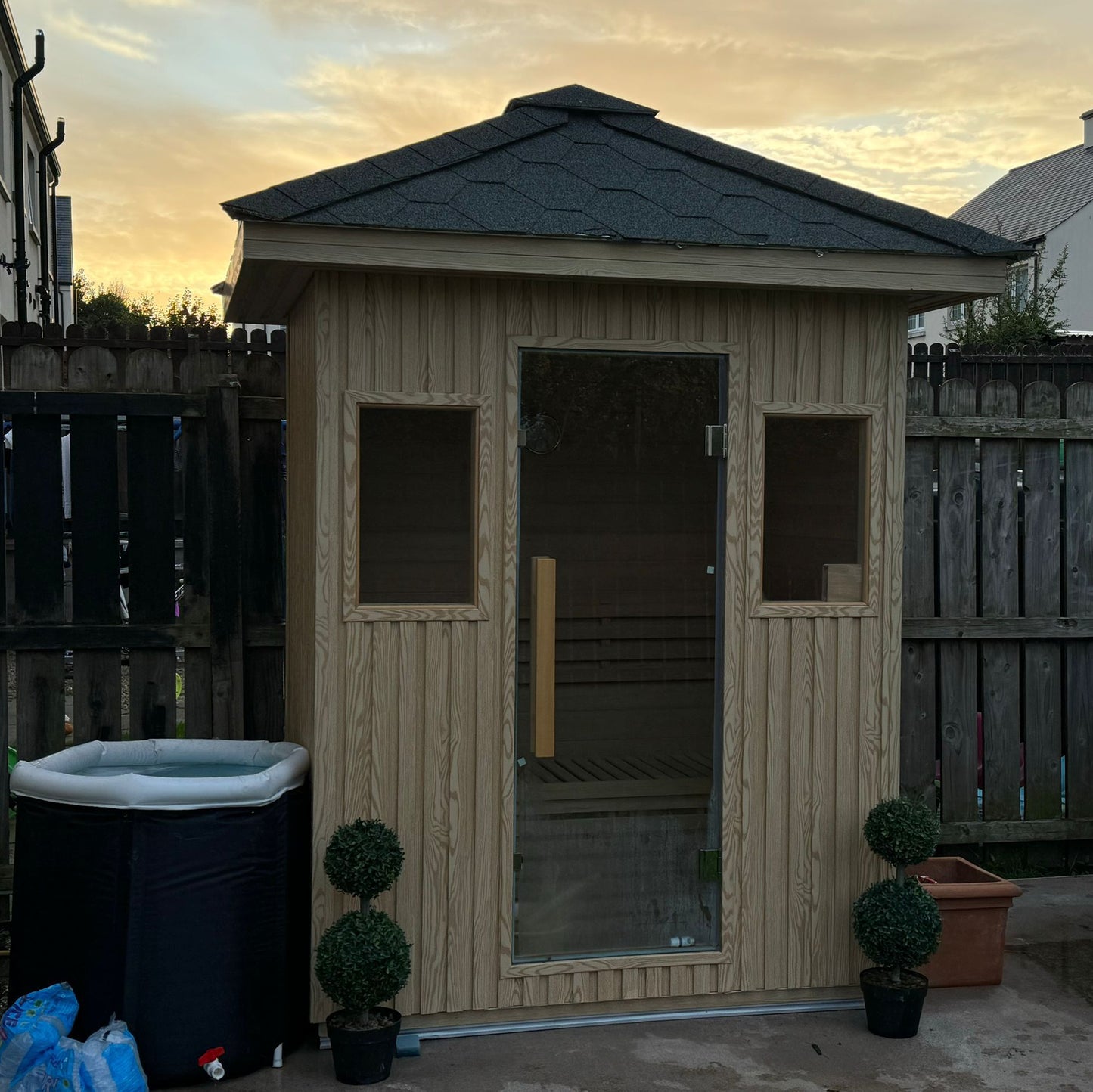 Tidal Surge 2 Outdoor Infrared 3 Person Sauna