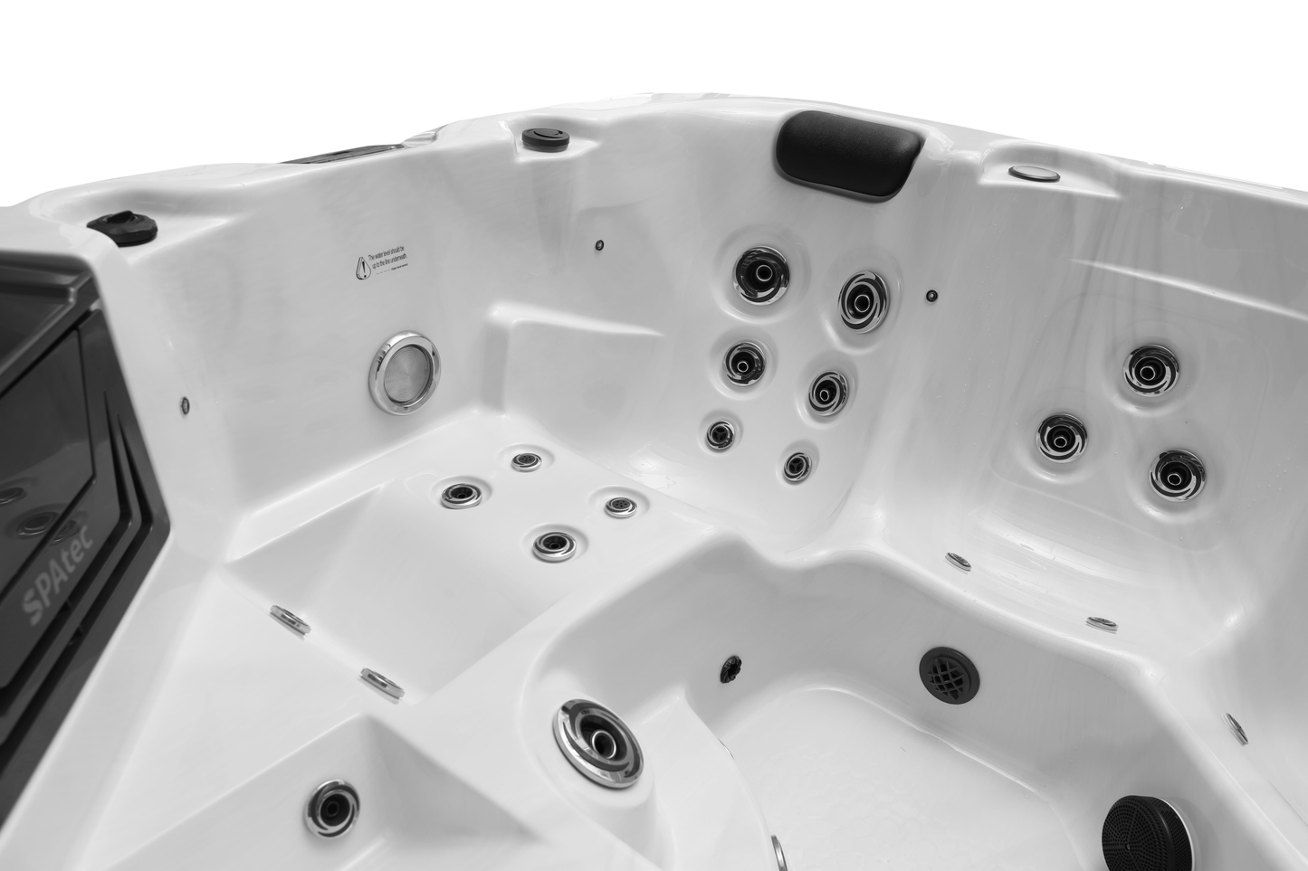 H20 4200 Series 5 Person 2 Lounger Hot Tub