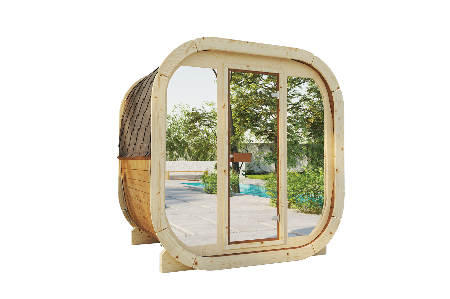 Mirror Full Glass Front