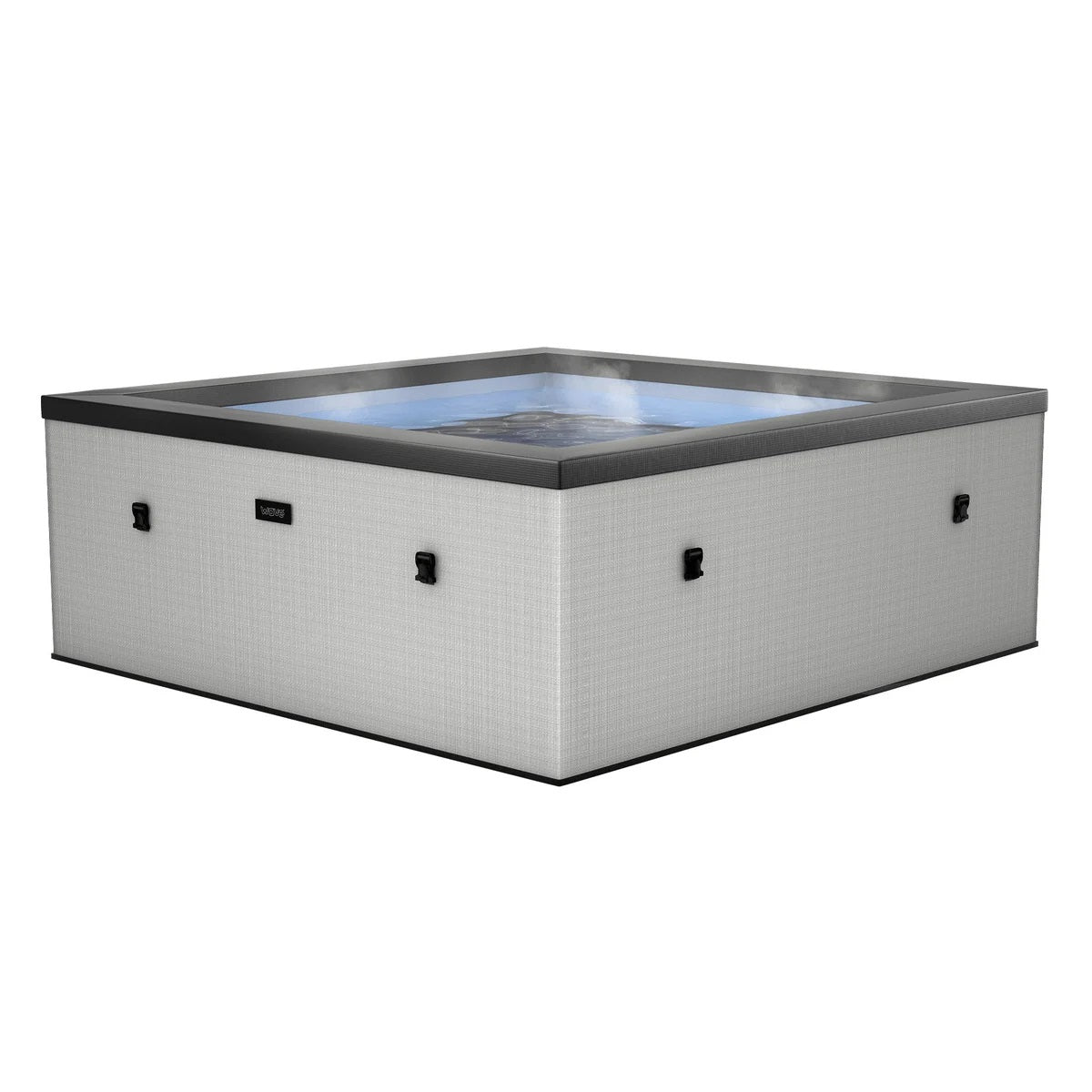 Garda 4/6-Person Eco Foam Hot Tub with Built-In Integrated Heater Plug and Play
