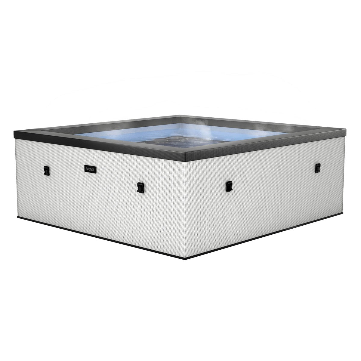 Garda 4/6-Person Eco Foam Hot Tub with Built-In Integrated Heater Plug and Play