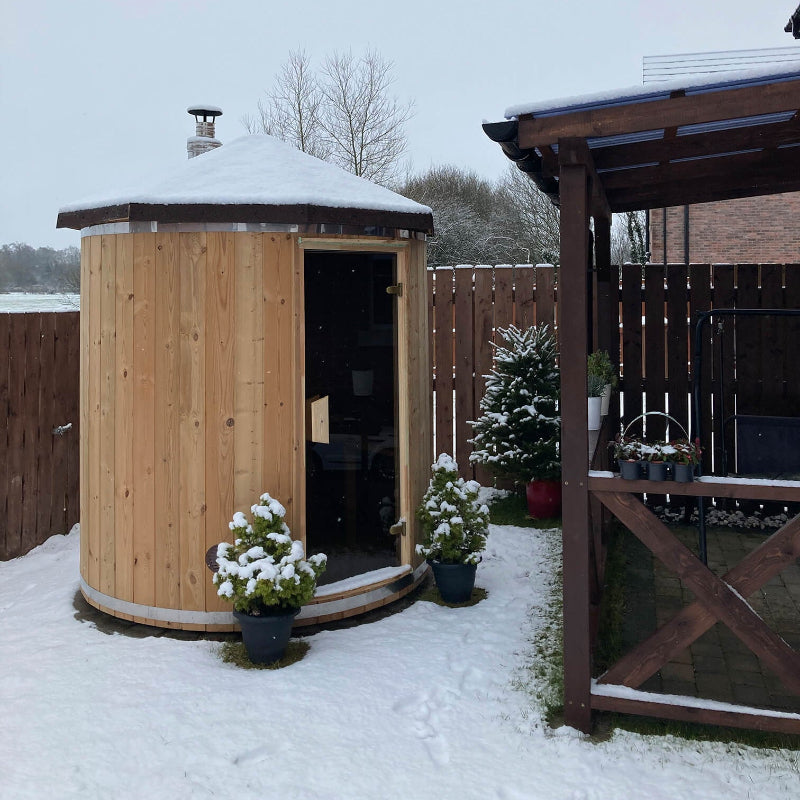 Baltresto Vertical 1 - 2 Person Outdoor Sauna