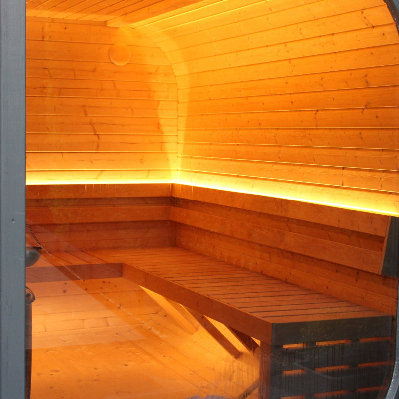 Viking Industrier Luna 6-8 Person Outdoor Sauna With Changing Room