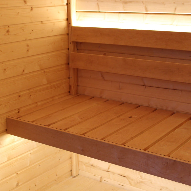 Viking Industrier Luna 6-8 Person Outdoor Sauna With Changing Room