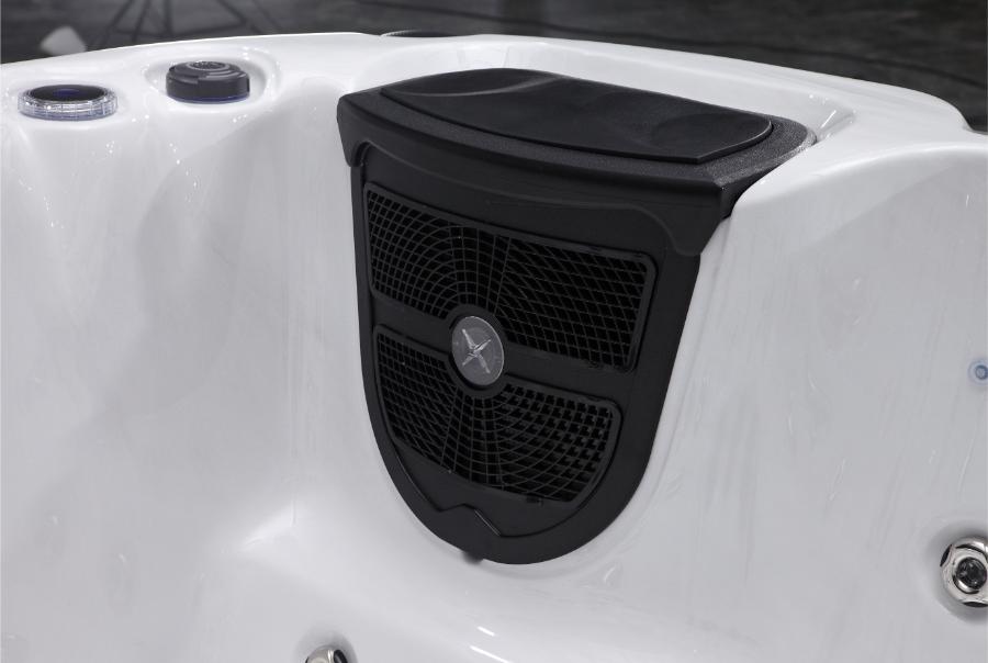 Platinum Spas 4-6 Person Hot Tub 32 Amp | Bluetooth Speakers, Ozone Water Care, 59 Jets, Lounger