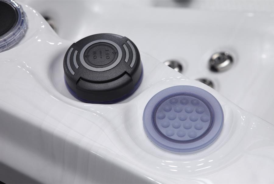 Platinum Spas 4-6 Person Hot Tub 32 Amp | Bluetooth Speakers, Ozone Water Care, 59 Jets, Lounger