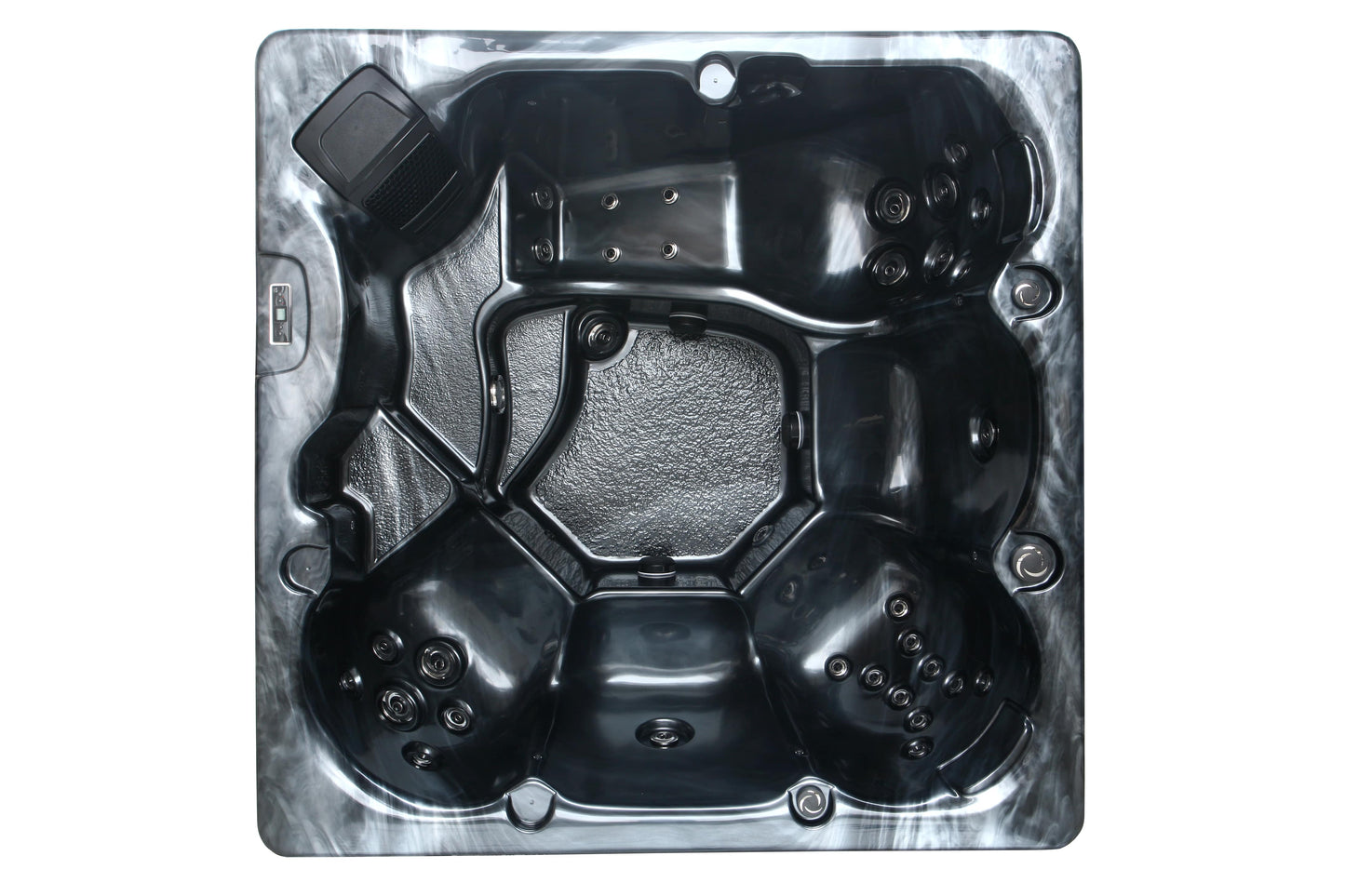H20 2500 Series 5 Person 13A Plug and Play Hot Tub