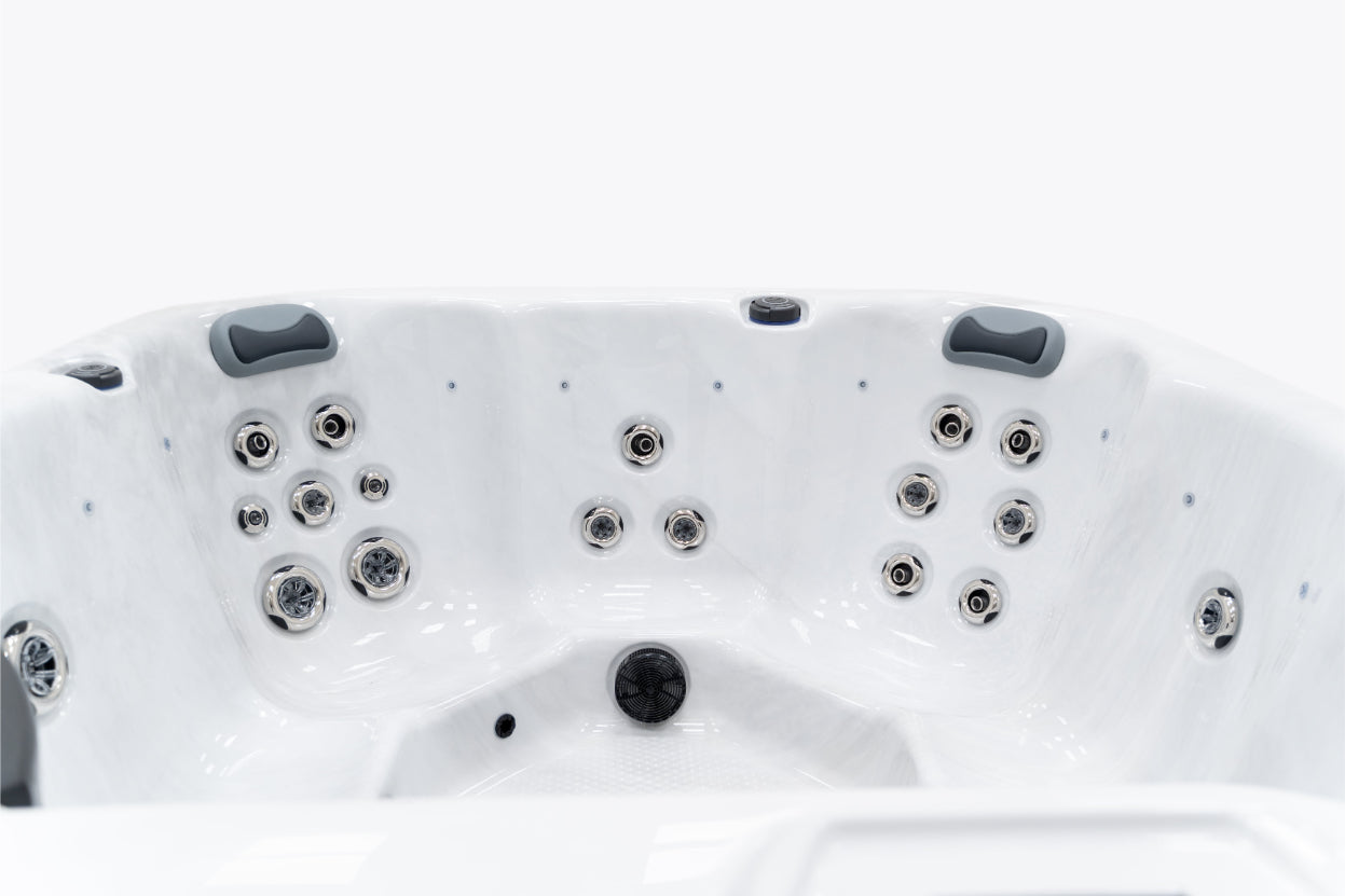 Platinum Spas 6-7 Person Hot Tub 13 Amp | Bluetooth Speakers, Ozone Water Care, 25 Jets