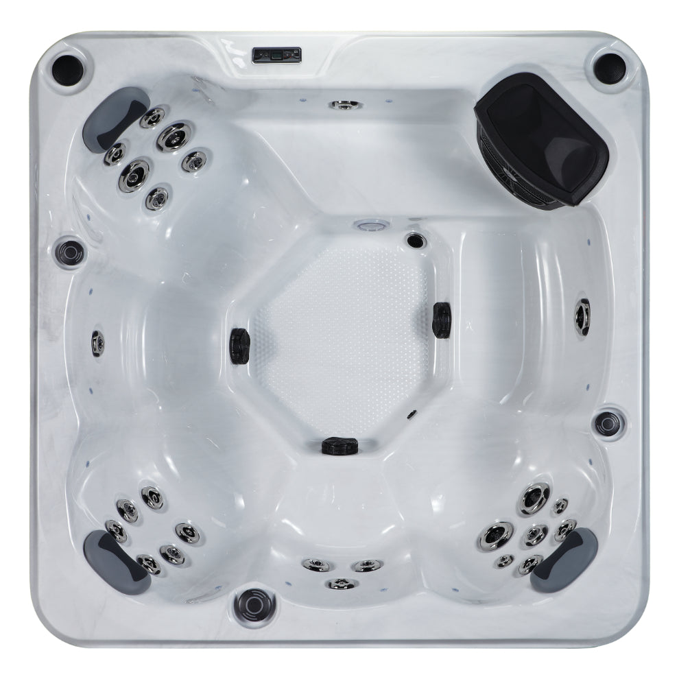 Platinum Spas 6-7 Person Hot Tub 13 Amp | Bluetooth Speakers, Ozone Water Care, 25 Jets