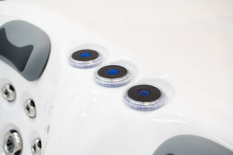 Platinum Spas 2-3 Person Hot Tub 13 Amp | Bluetooth Speakers, Ozone Water Care, 26 Jets, Lounger