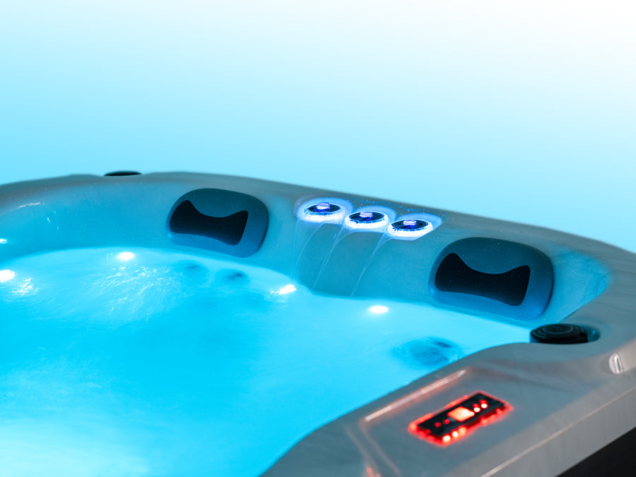 Platinum Spas 2-3 Person Hot Tub 13 Amp | Bluetooth Speakers, Ozone Water Care, 26 Jets, Lounger
