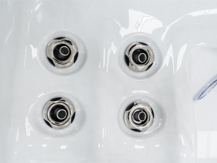 Platinum Spas 4-5 Person Hot Tub 13 Amp | Bluetooth Speakers, Ozone Water Care, 27 Jets, 2 Lounges