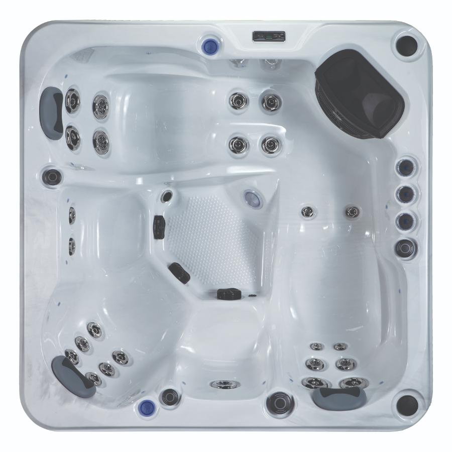 Platinum Spas 4-5 Person Hot Tub 13 Amp | Bluetooth Speakers, Ozone Water Care, 27 Jets, 2 Lounges