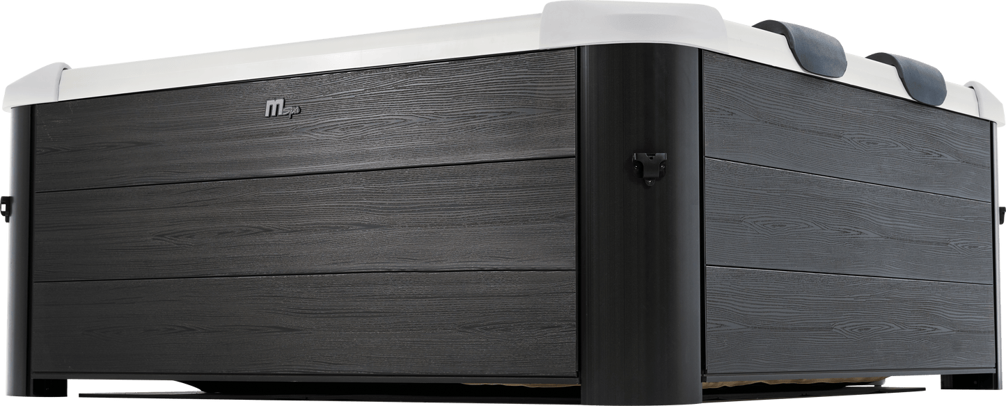 MSpa Oslo Plus 6 Person Rigid Wall Hot Tub with Hydro Jets, UVC, Ozone & LED | Plug and Play Hot Tub