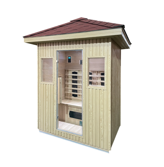 Tidal Surge 2 Outdoor Infrared 3 Person Sauna