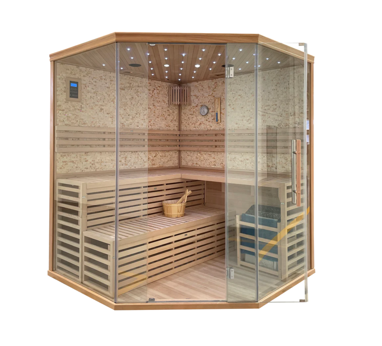 Tidal Wave 4 Corner Traditional 4-5 Person Sauna