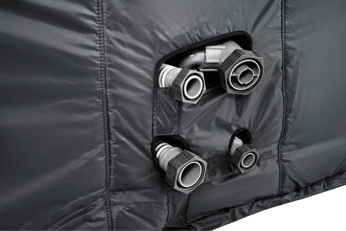 Mspa Oslo/Tribeca Hot Tub Thermal Cover – Insulated Spa Lid for Energy Efficiency | Winter Cover