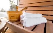 Wooden Bucket + Ladel