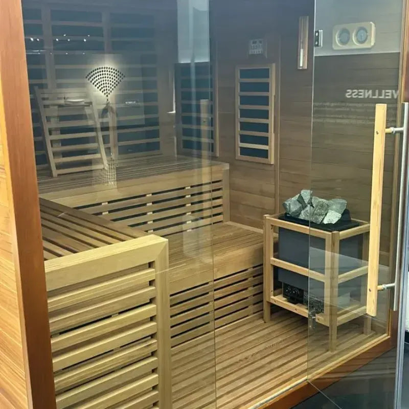 Jaquar Artize Bio Stove and Infrared Sauna 6 Person | Luxury Saunas