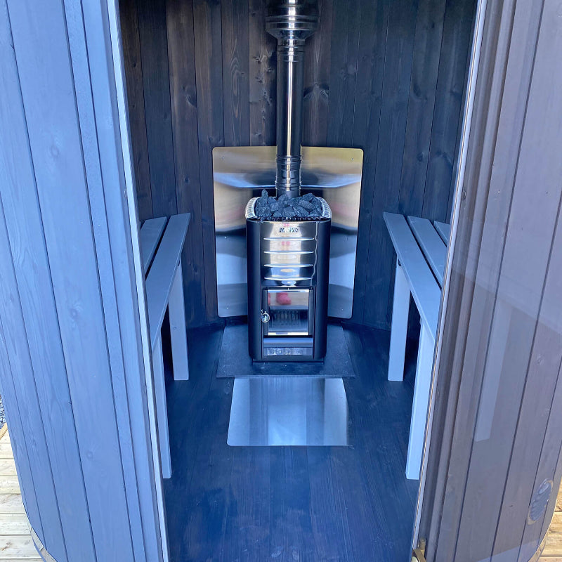 Baltresto Vertical 1 - 2 Person Outdoor Sauna