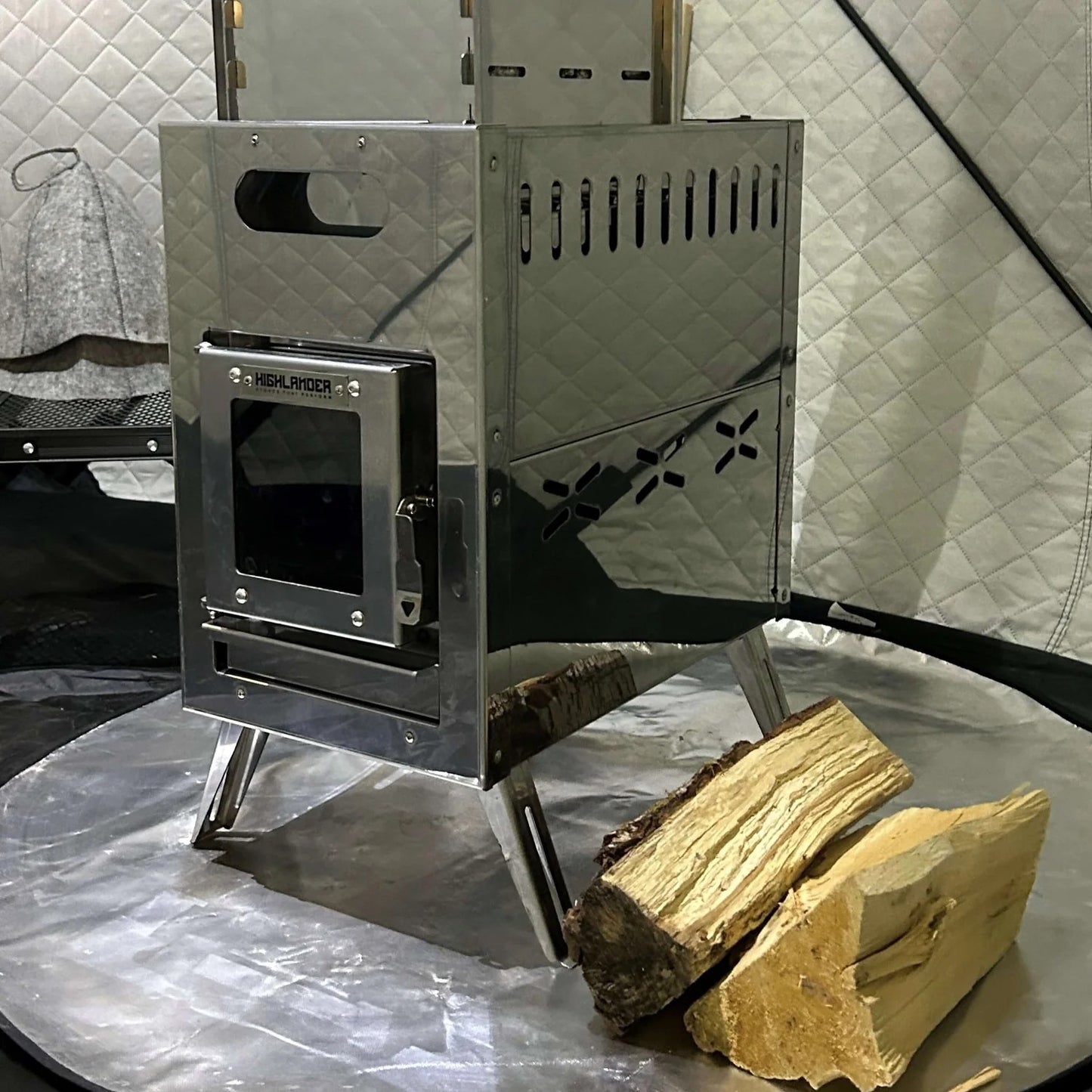 Portable Sauna Tent with Wood Stove | Outdoor Steam Sauna Bundle