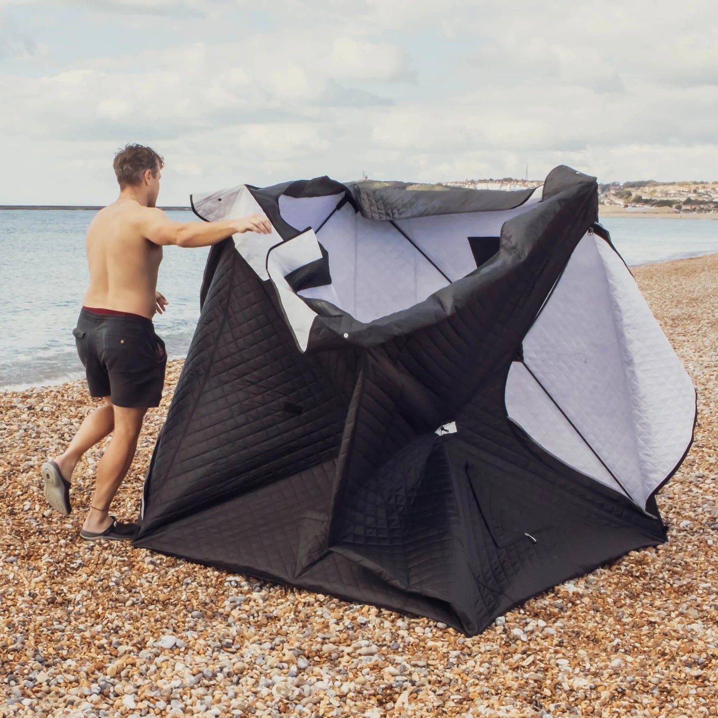 Portable Sauna Tent with Wood Stove | Outdoor Steam Sauna Bundle