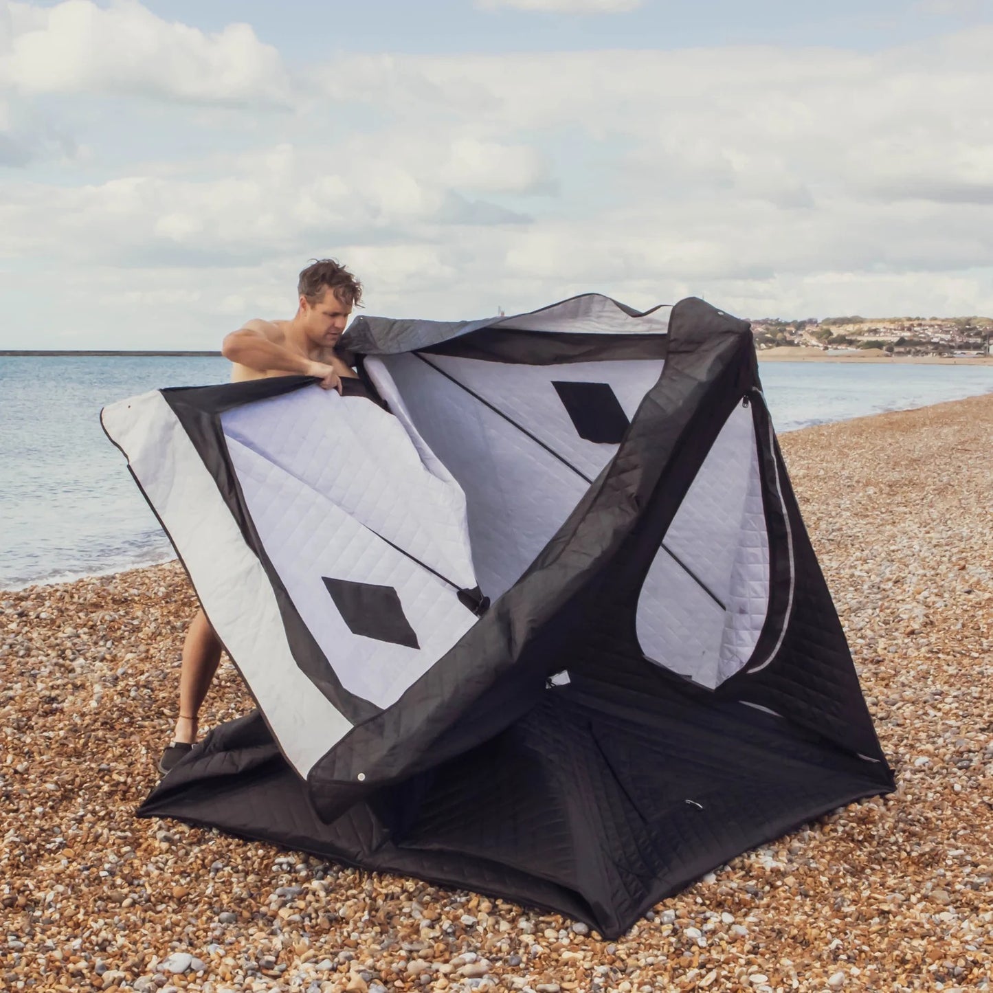 Portable Sauna Tent with Wood Stove | Outdoor Steam Sauna Bundle