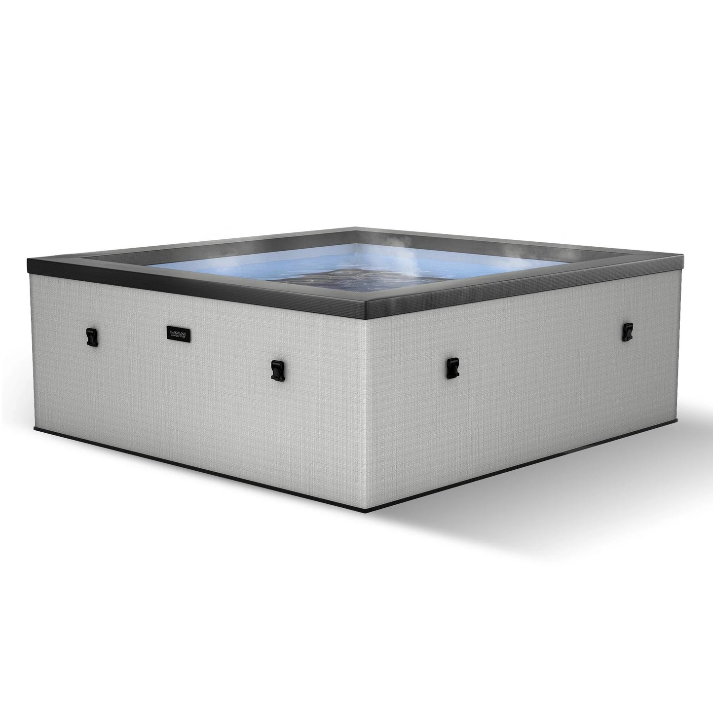 Garda 4/6-Person Eco Foam Hot Tub with Built-In Integrated Heater Plug and Play
