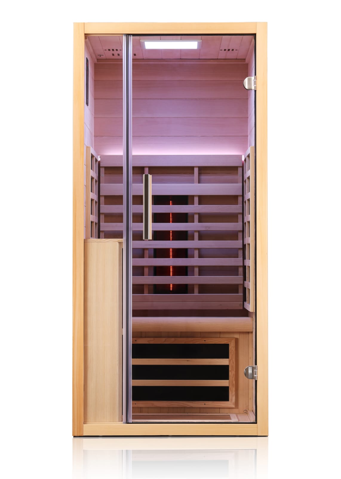 Jaquar Solo One Indoor Infrared Sauna 1 Person - Pink