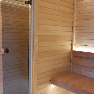 Viking Industrier Luna 6-8 Person Outdoor Sauna With Changing Room