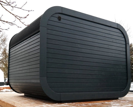 Viking Industrier Luna 6-8 Person Outdoor Sauna With Changing Room