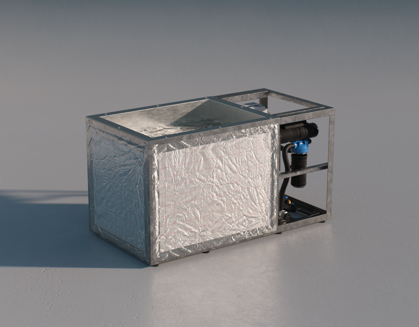 Brass Monkey Ice Bath With Automated Ice Creation