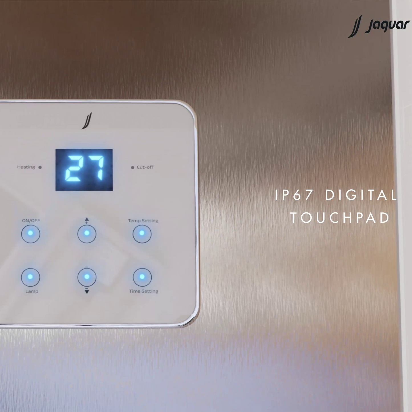 Jaquar Oasis Steam and Shower Cabin With Bluetooth and Chromotherapy