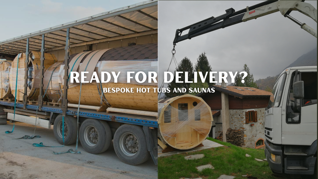 How to Prepare for Your A Large Sauna/Hot tub Delivery