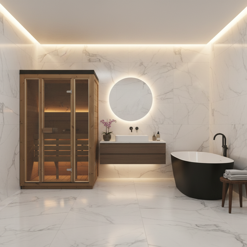 Cube Ella 2 Person Indoor Sauna | Premium Indoor Electric Sauna