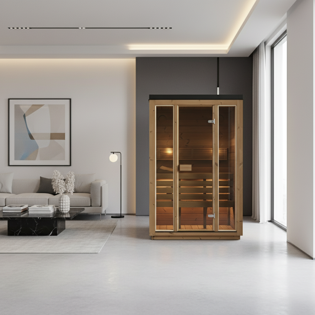 Cube Ella 2 Person Indoor Sauna | Premium Indoor Electric Sauna