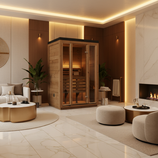 Cube Ella 2 Person Indoor Sauna | Premium Indoor Electric Sauna