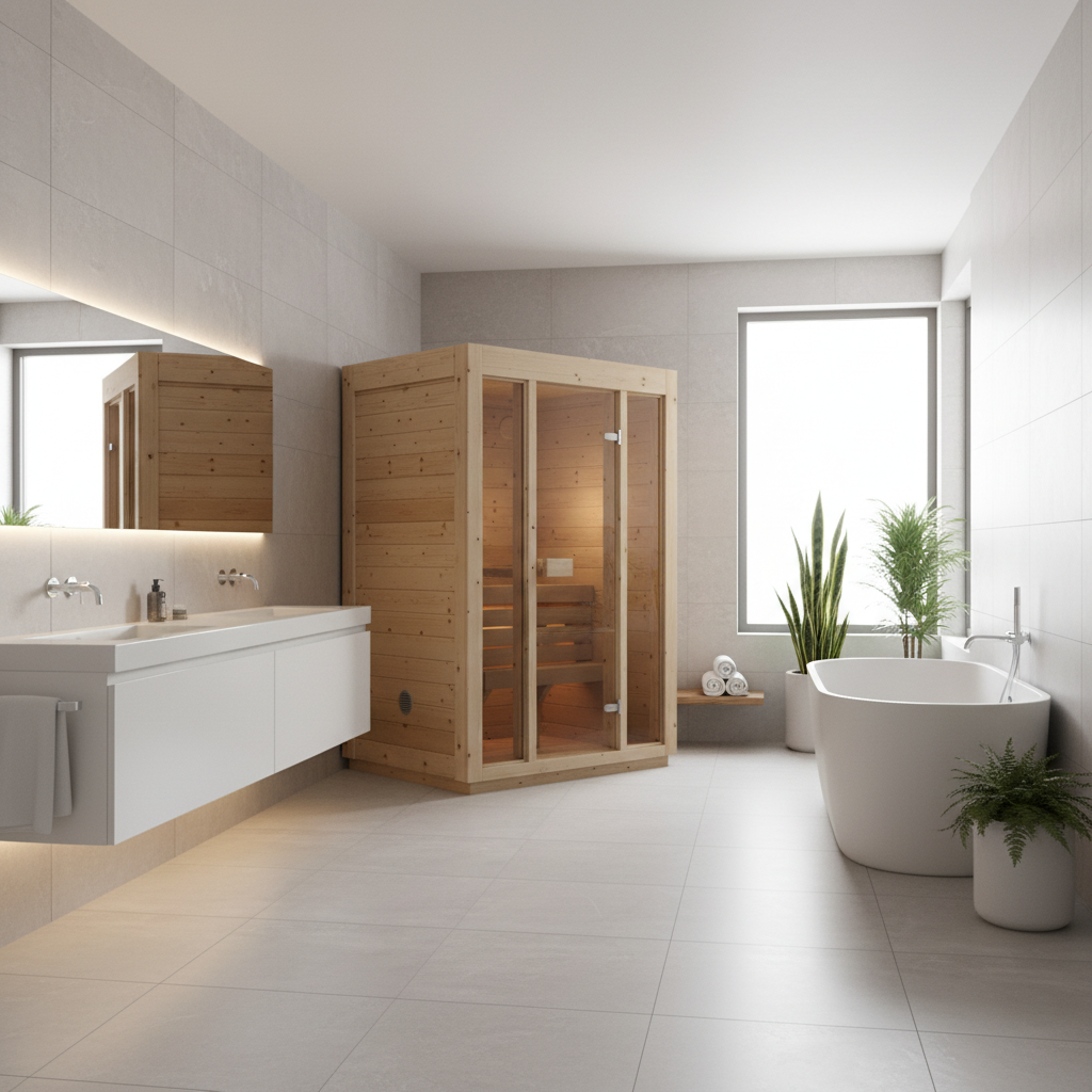 Cube Ella 2 Person Indoor Sauna | Premium Indoor Electric Sauna