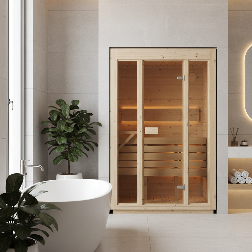 Cube Ella 2 Person Indoor Sauna | Premium Indoor Electric Sauna