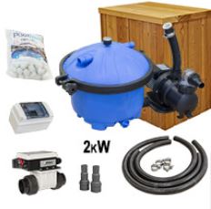 2kW Heater + Wooden Box