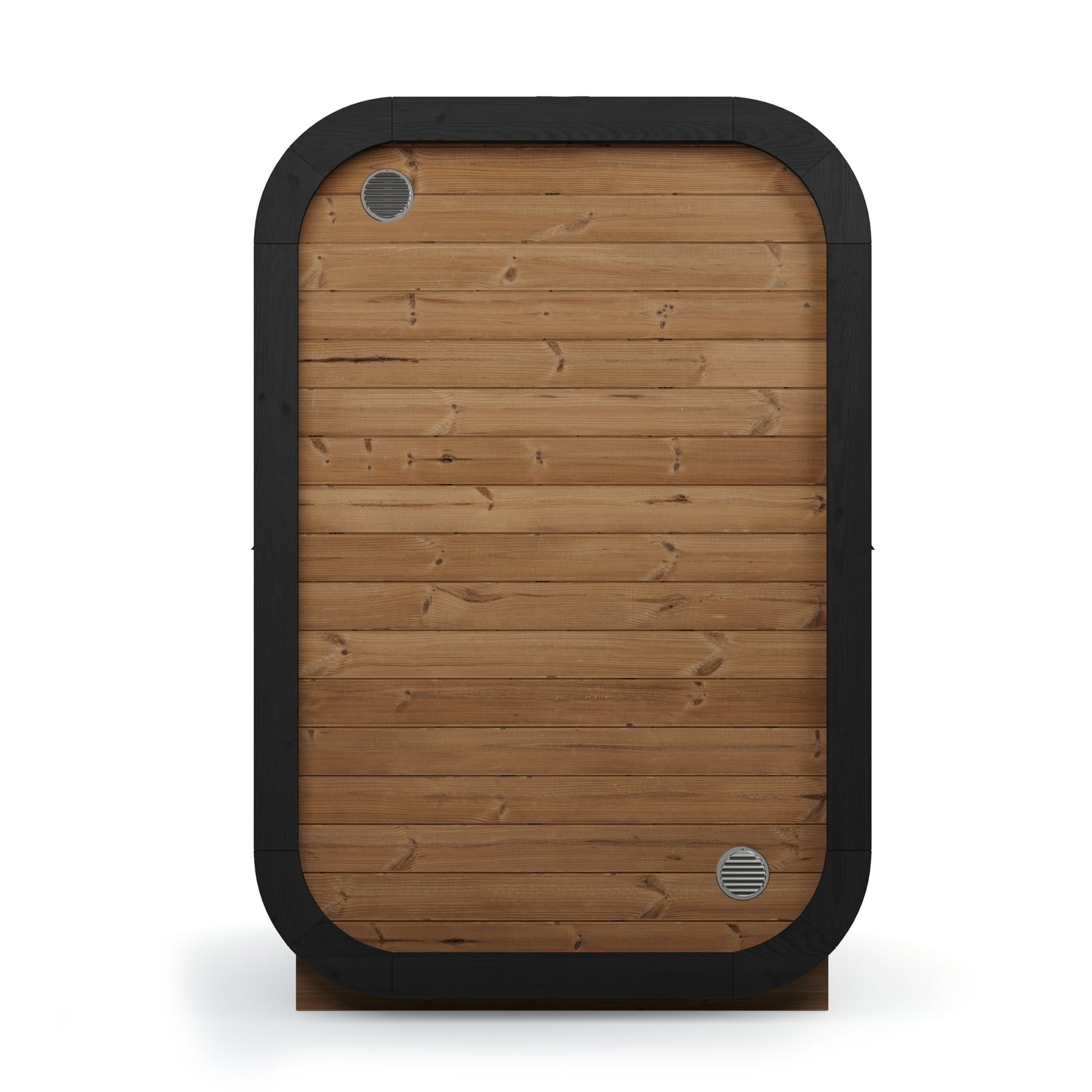 ULLA Compact 2-Person Black Outdoor Sauna | Thermopine Wood