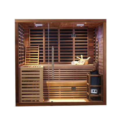 Jaquar Artize Bio Stove and Infrared Sauna 6 Person | Luxury Saunas