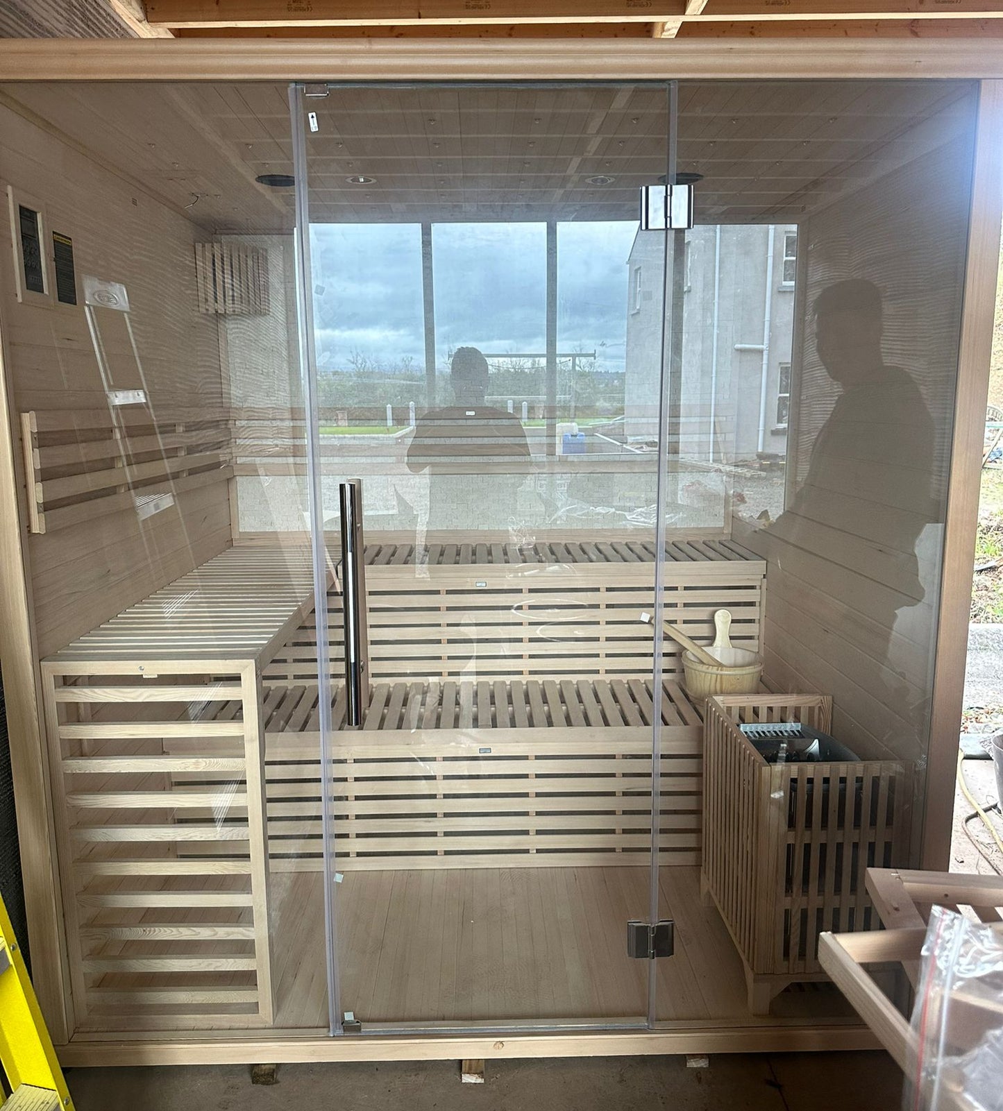 Tidal Wave 3 Two Tier Traditional Indoor Sauna