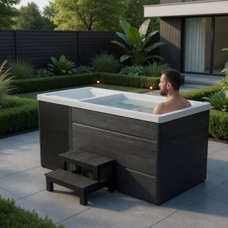 H20 Chillax Ice Bath & Chill Tub Cold Plunge | Plug and Play