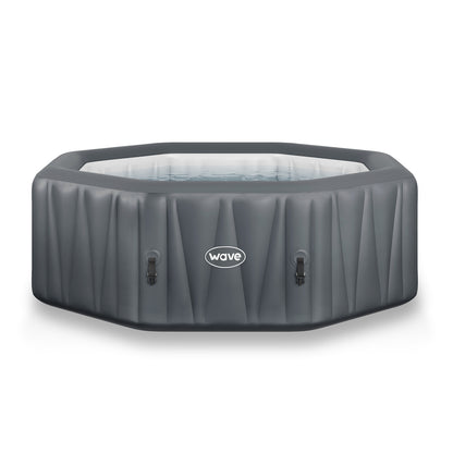 Aegean 6-Person Inflatable Hot Tub With Integrated Heater Plug and Play
