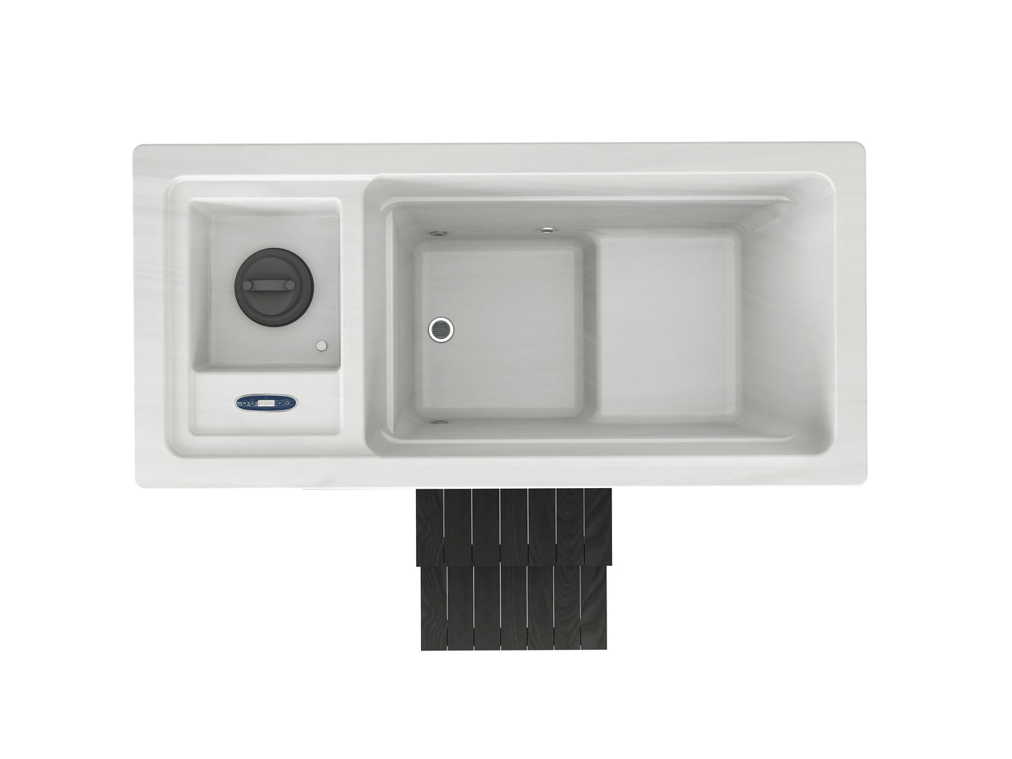 H20 Chillax Ice Bath & Chill Tub Cold Plunge Top View