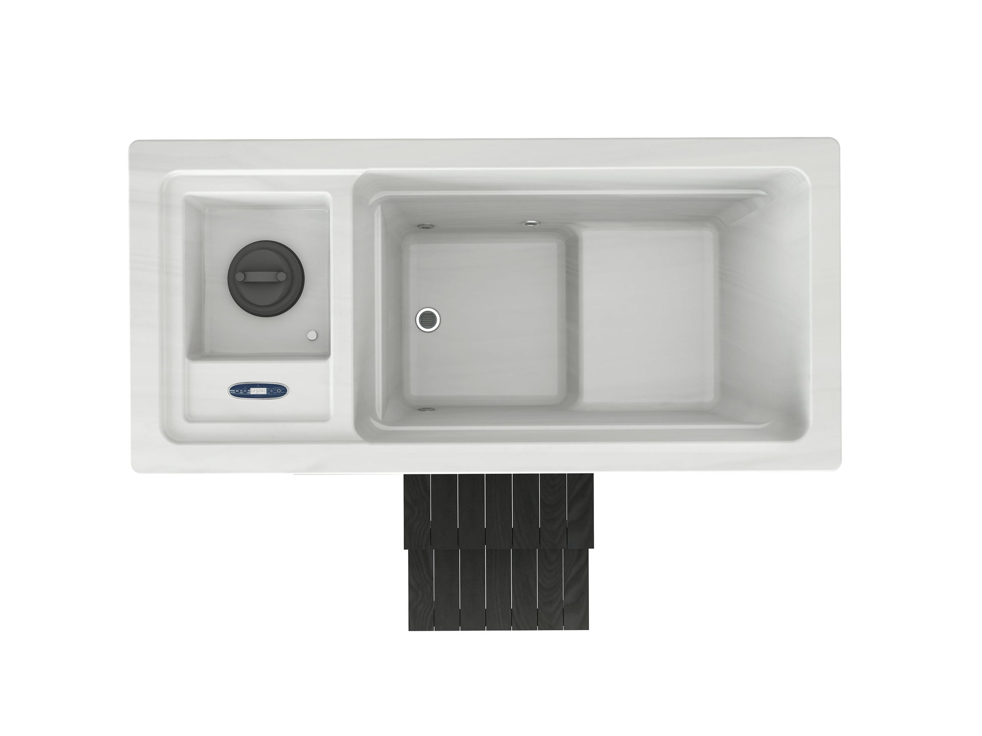 H20 Chillax Ice Bath & Chill Tub Cold Plunge Top View