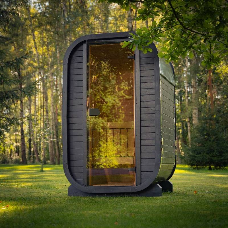 Celsium Wellness Micro Sauna | 1-2 Person Outdoor Traditional Sauna